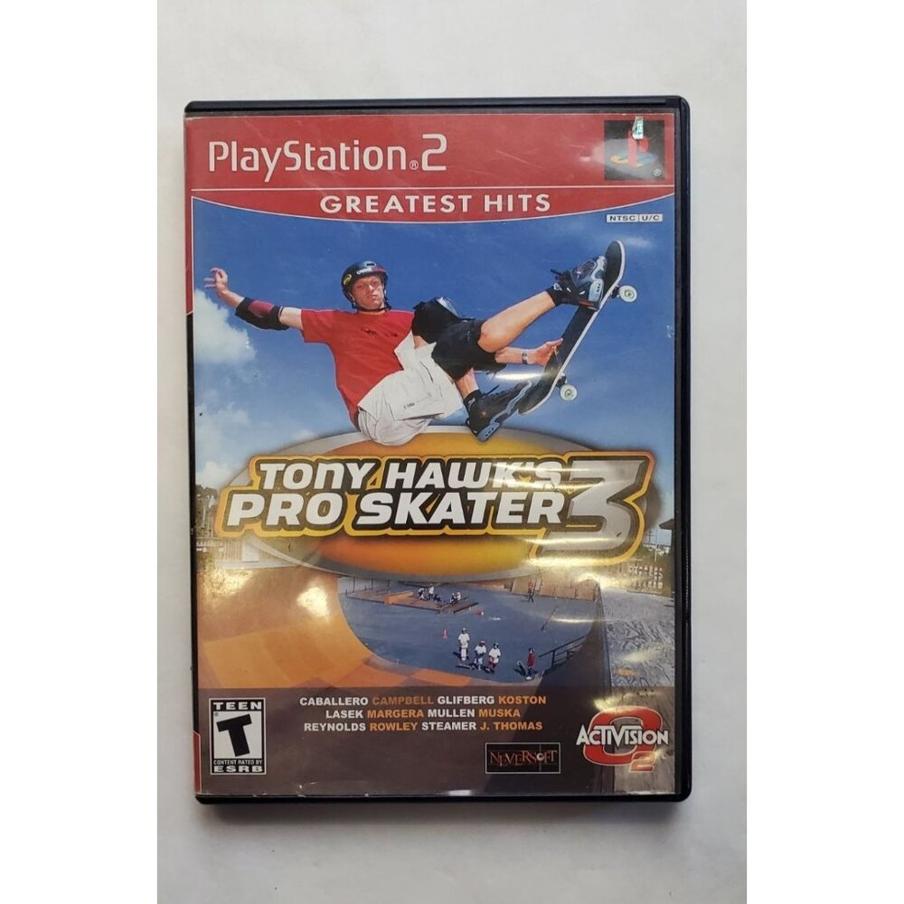 Tony Hawk's Pro Skater 3 - PS2 PlayStation 2, 2002 - Complete with Manual